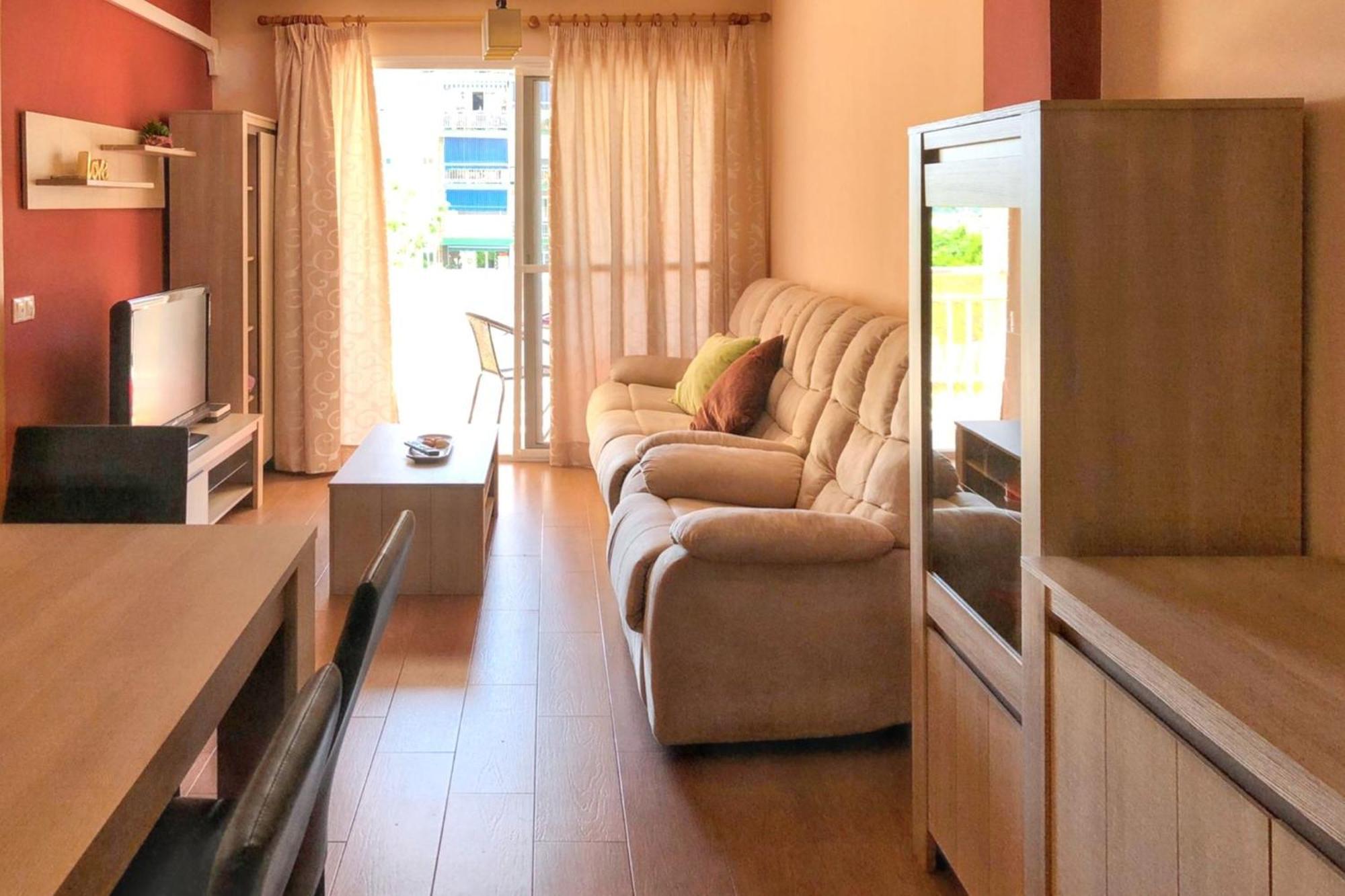 Comfortable Apartment In Malaga With Balcony And City View 81 M² Exteriör bild